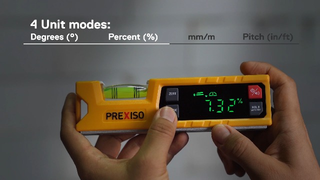 PREXISO Digital Level & Digital Protractor, 7 inch Angle Finder 0